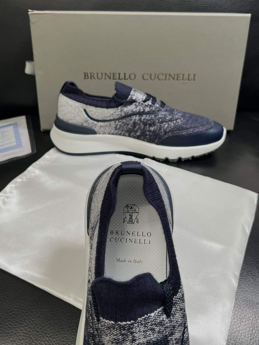 Brunello Cucinelli  高品质 顶级工艺品  BC  专柜同步原厂配置，意大利进口牛皮面