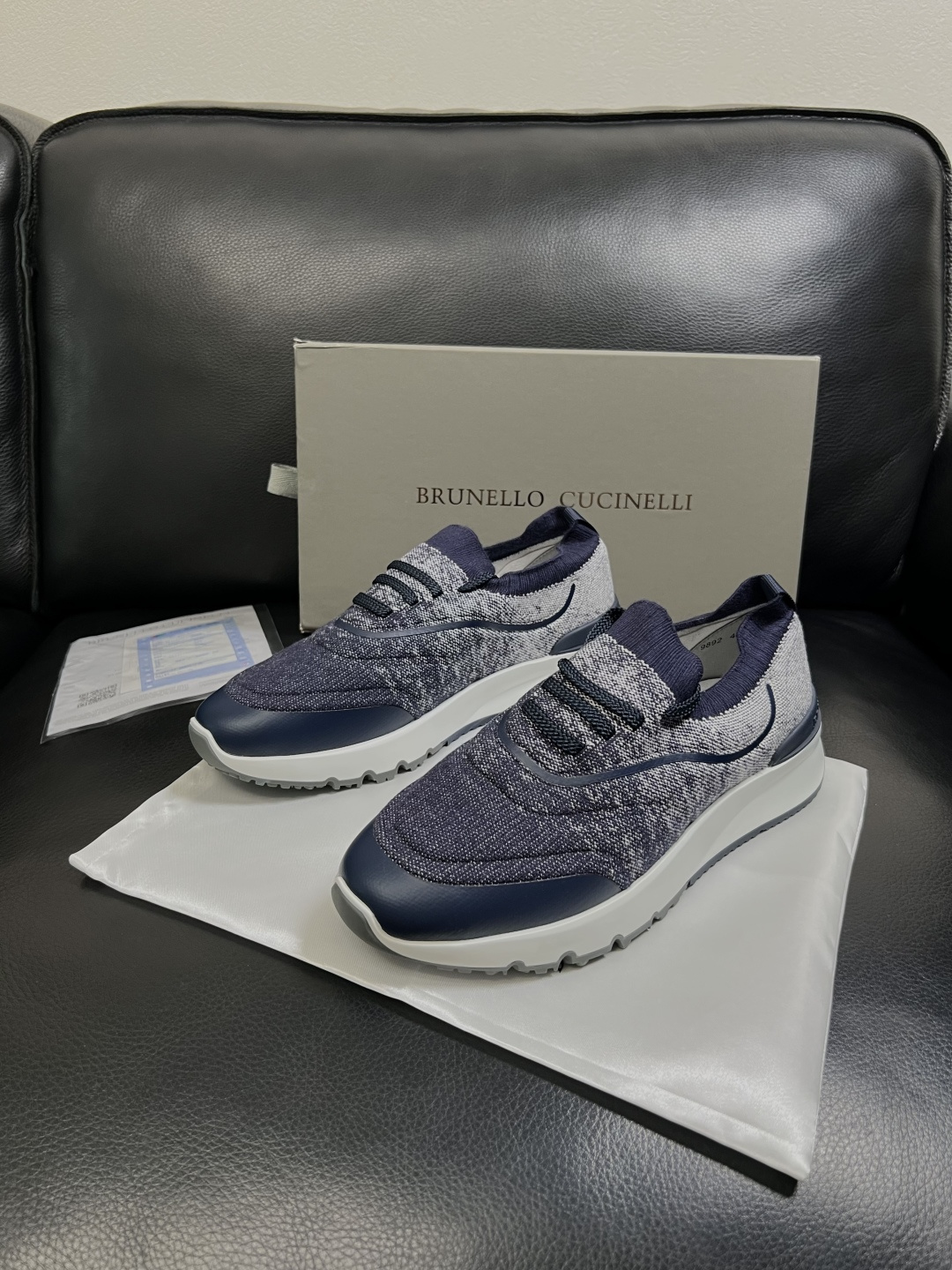 Brunello Cucinelli  高品质 顶级工艺品  BC  专柜同步原厂配置，意大利进口牛皮面