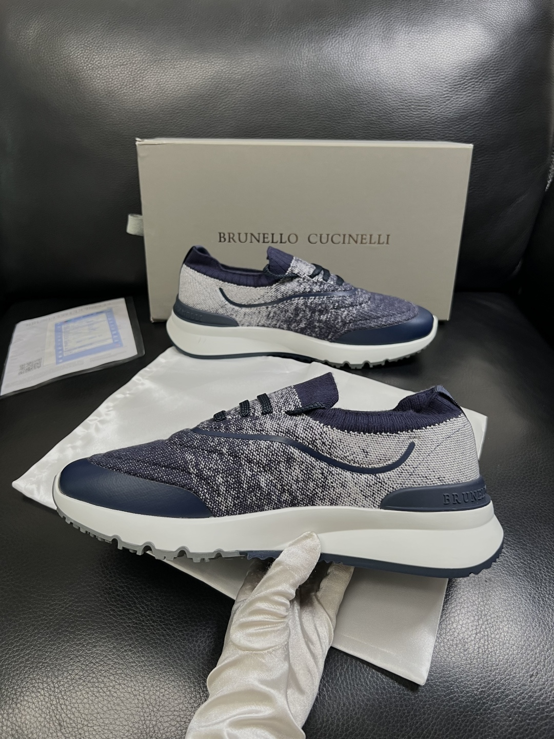 Brunello Cucinelli  高品质 顶级工艺品  BC  专柜同步原厂配置，意大利进口牛皮面