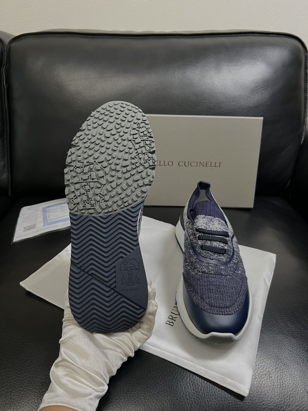 Brunello Cucinelli  高品质 顶级工艺品  BC  专柜同步原厂配置，意大利进口牛皮面