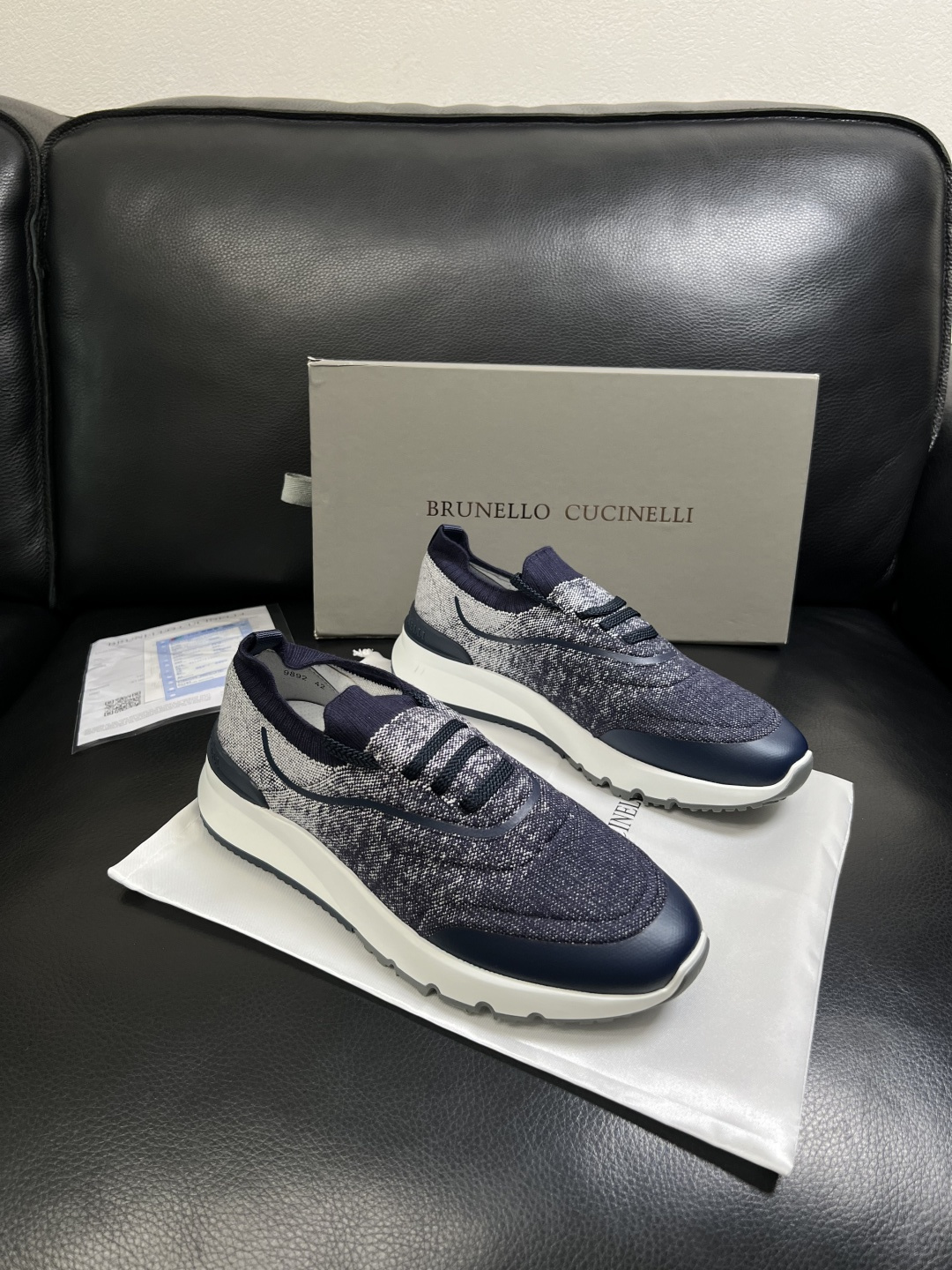 Brunello Cucinelli  高品质 顶级工艺品  BC  专柜同步原厂配置，意大利进口牛皮面