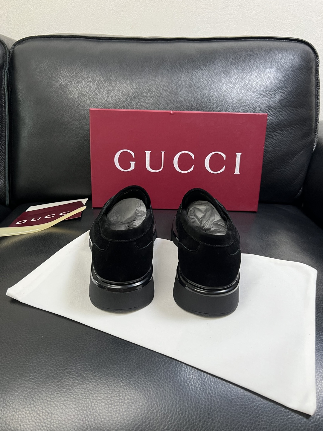 Gucci 高品质  顶级工艺品  古奇  皮鞋专柜新款原厂配置，意大利进口牛皮面料，进口牛皮内里垫，透