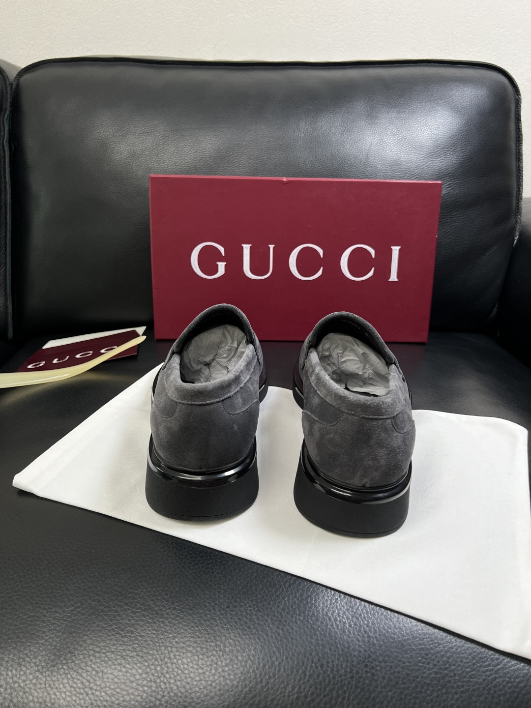 Gucci 高品质  顶级工艺品  古奇  皮鞋专柜新款原厂配置，意大利进口牛皮面料，进口牛皮内里垫，透