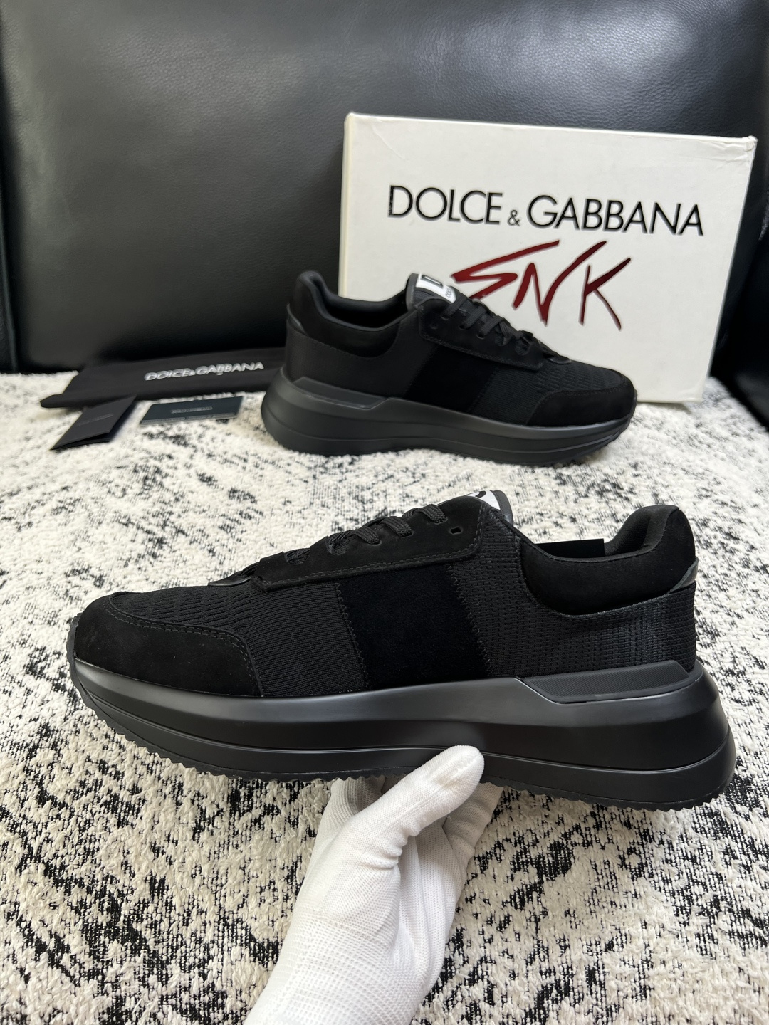 Dolce & Gabbana   高品质  顶级工艺品  杜嘉班纳 爆款专柜新品同步，鞋面意大利进口牛皮面料，高品质复