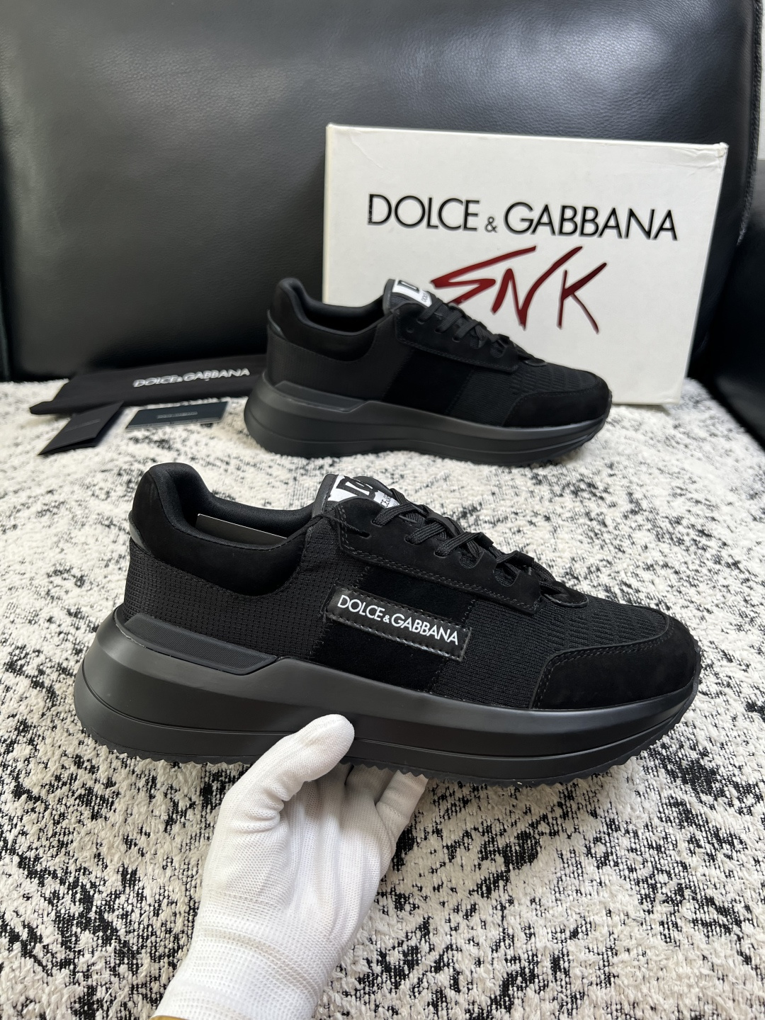 Dolce & Gabbana   高品质  顶级工艺品  杜嘉班纳 爆款专柜新品同步，鞋面意大利进口牛皮面料，高品质复