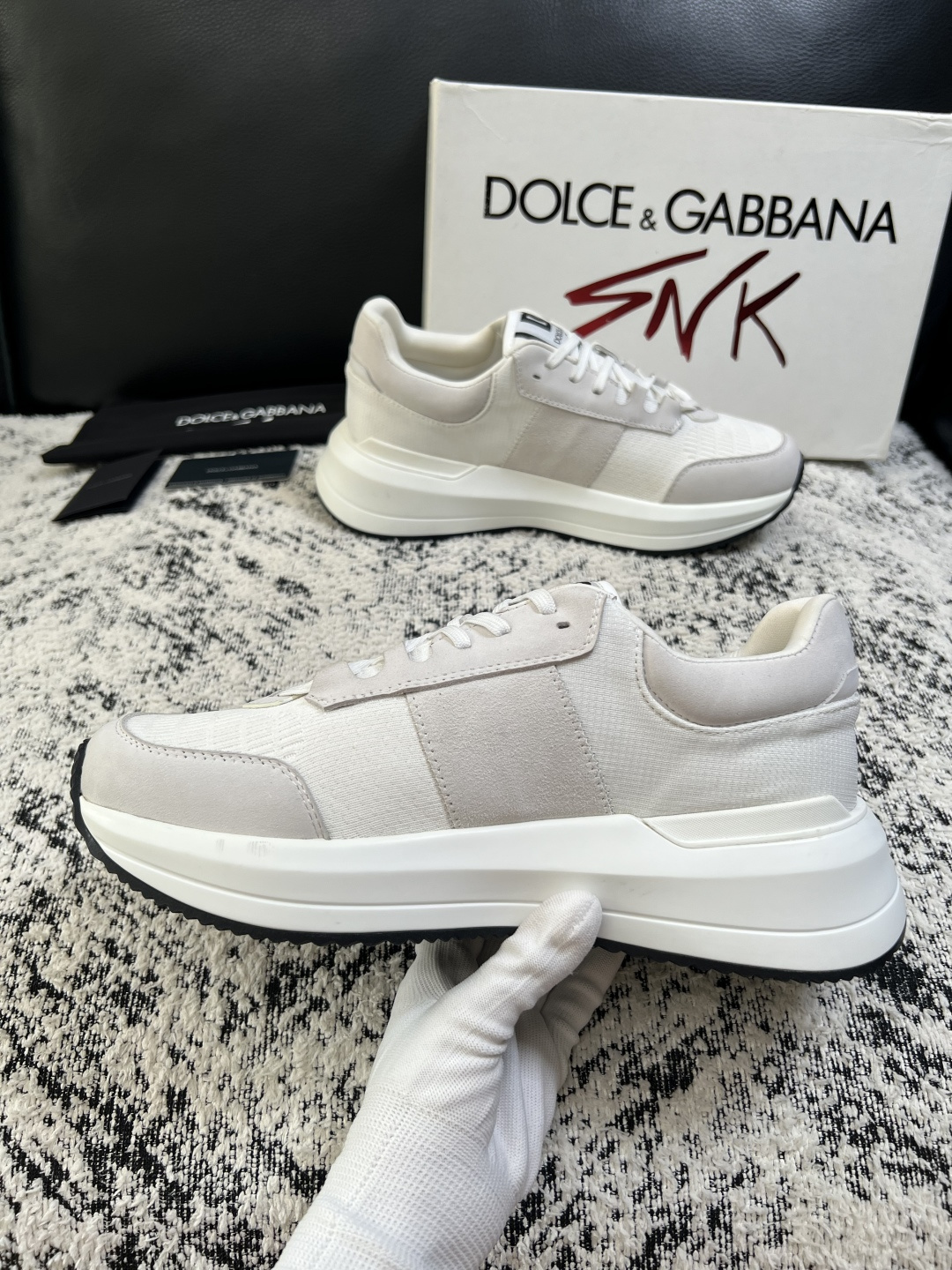 Dolce & Gabbana   高品质  顶级工艺品  杜嘉班纳 爆款专柜新品同步，鞋面意大利进口牛皮面料，高品质复