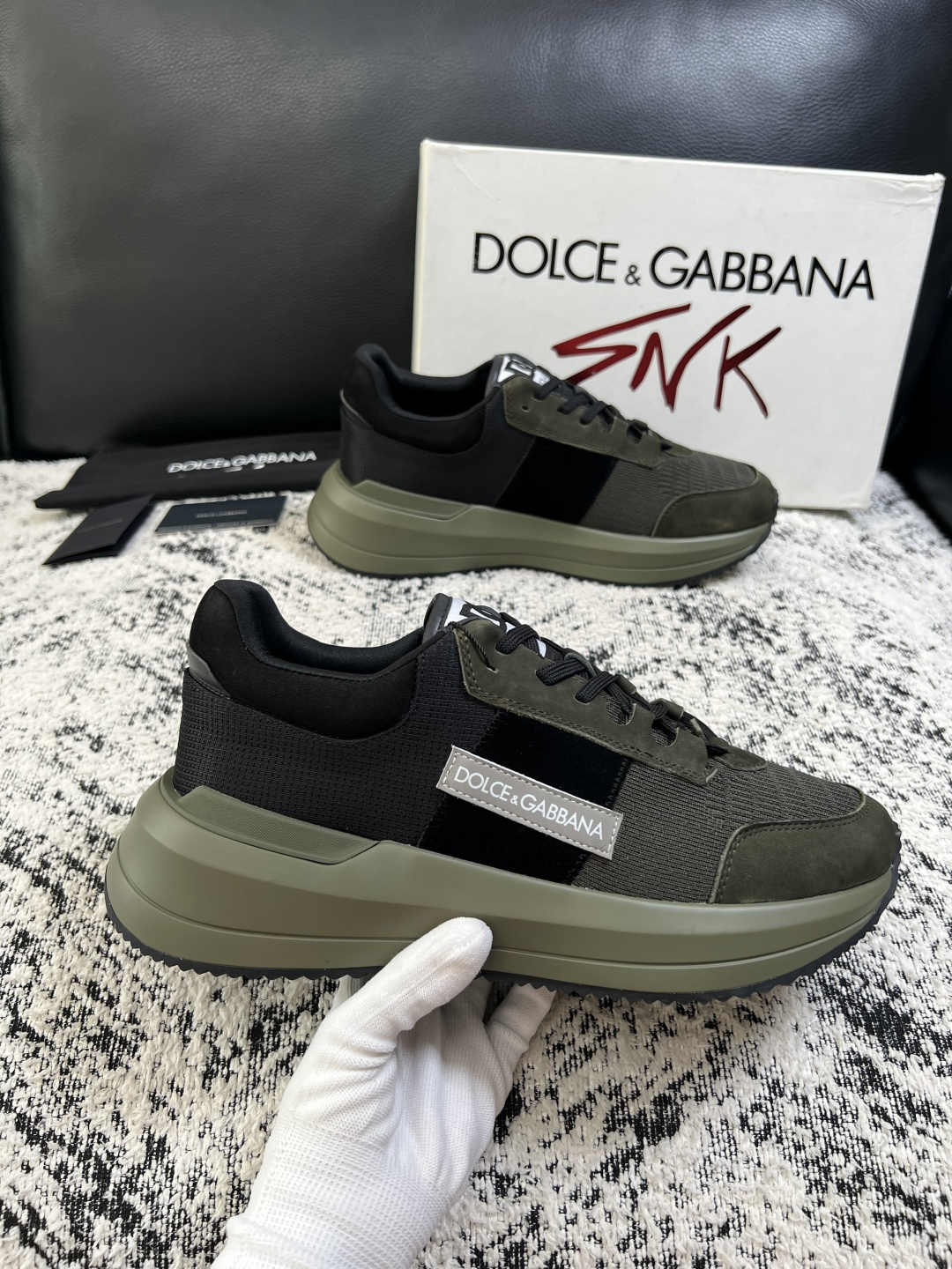 Dolce & Gabbana   高品质  顶级工艺品  杜嘉班纳 爆款专柜新品同步，鞋面意大利进口牛皮面料，高品质复