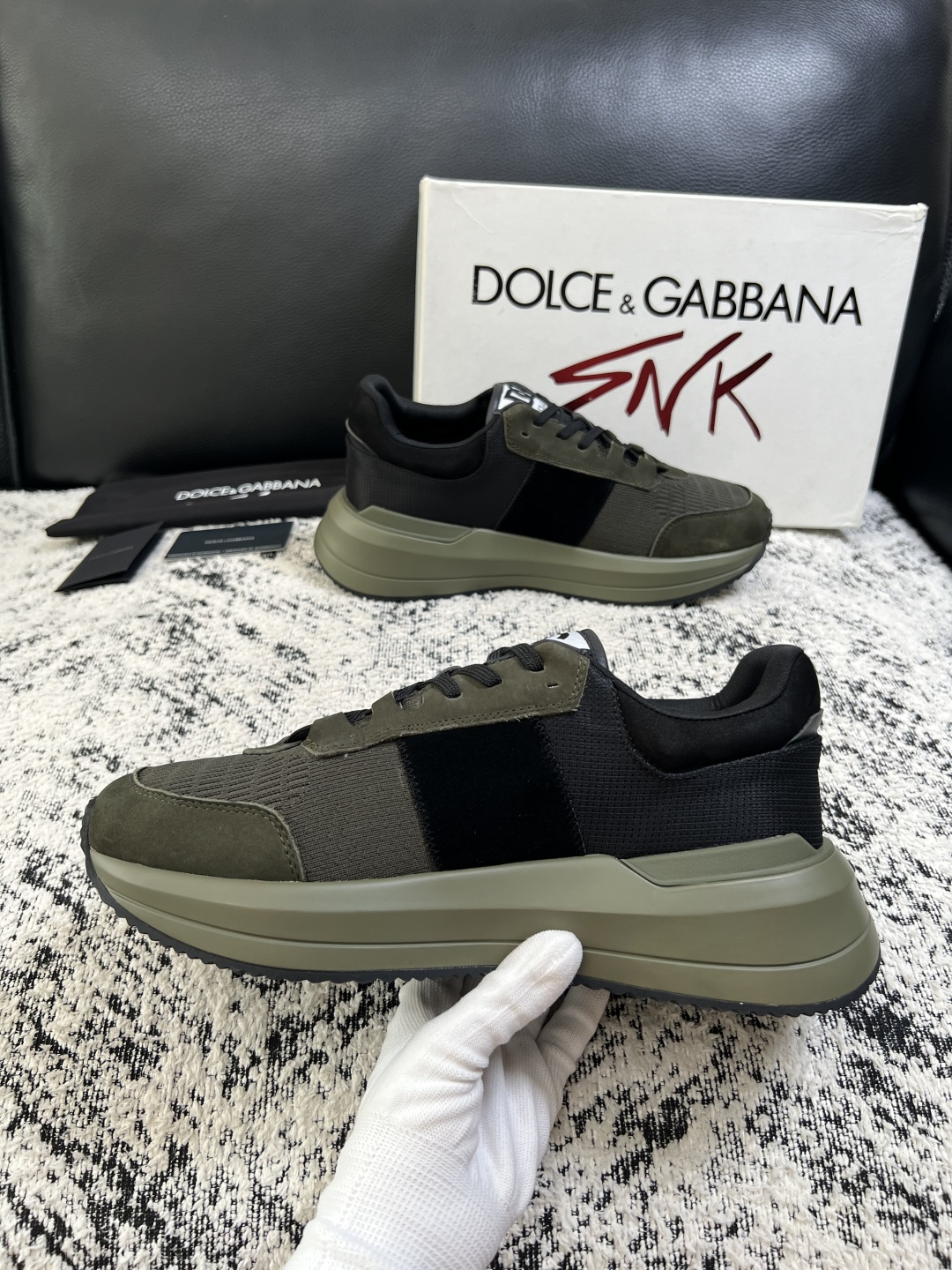 Dolce & Gabbana   高品质  顶级工艺品  杜嘉班纳 爆款专柜新品同步，鞋面意大利进口牛皮面料，高品质复