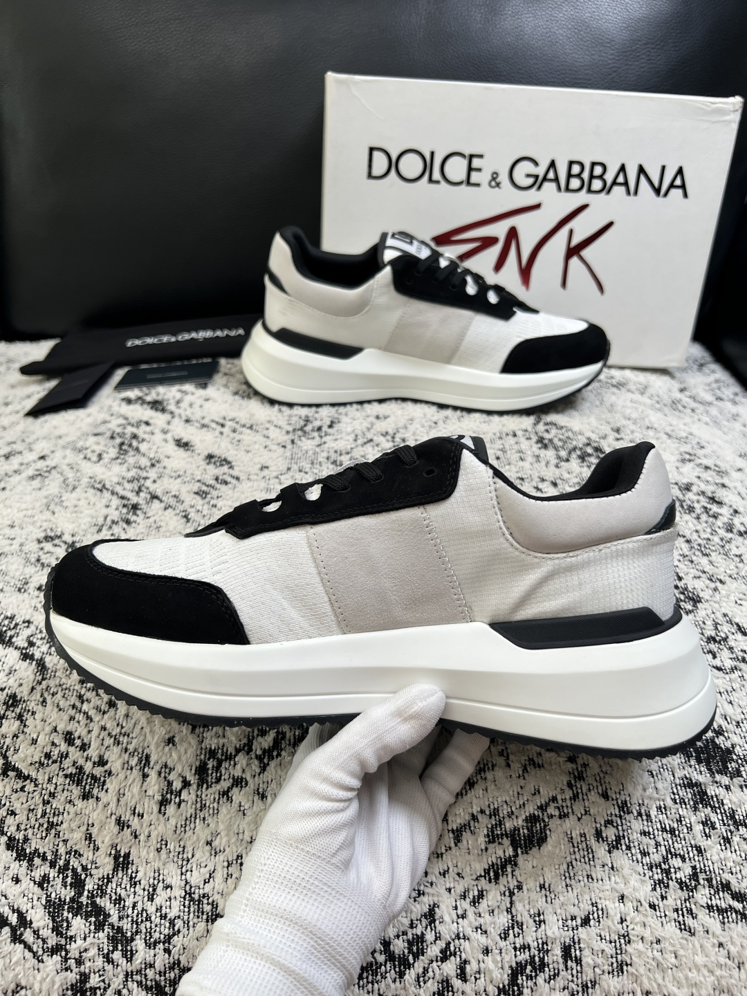Dolce & Gabbana   高品质  顶级工艺品  杜嘉班纳 爆款专柜新品同步，鞋面意大利进口牛皮面料，高品质复