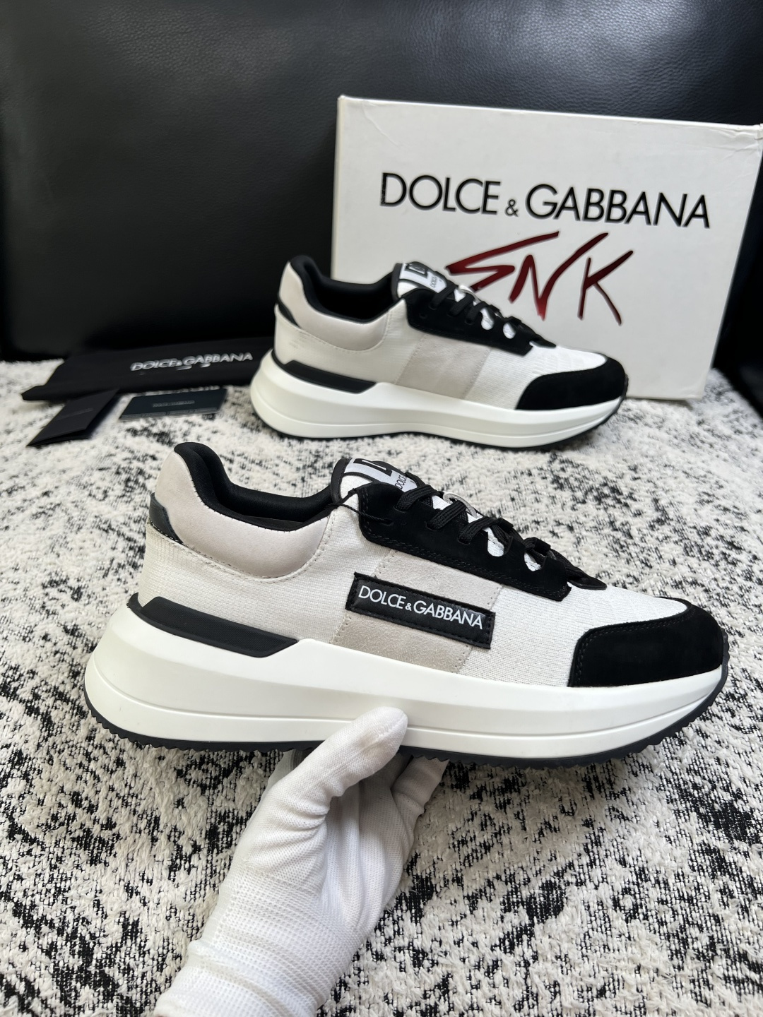 Dolce & Gabbana   高品质  顶级工艺品  杜嘉班纳 爆款专柜新品同步，鞋面意大利进口牛皮面料，高品质复