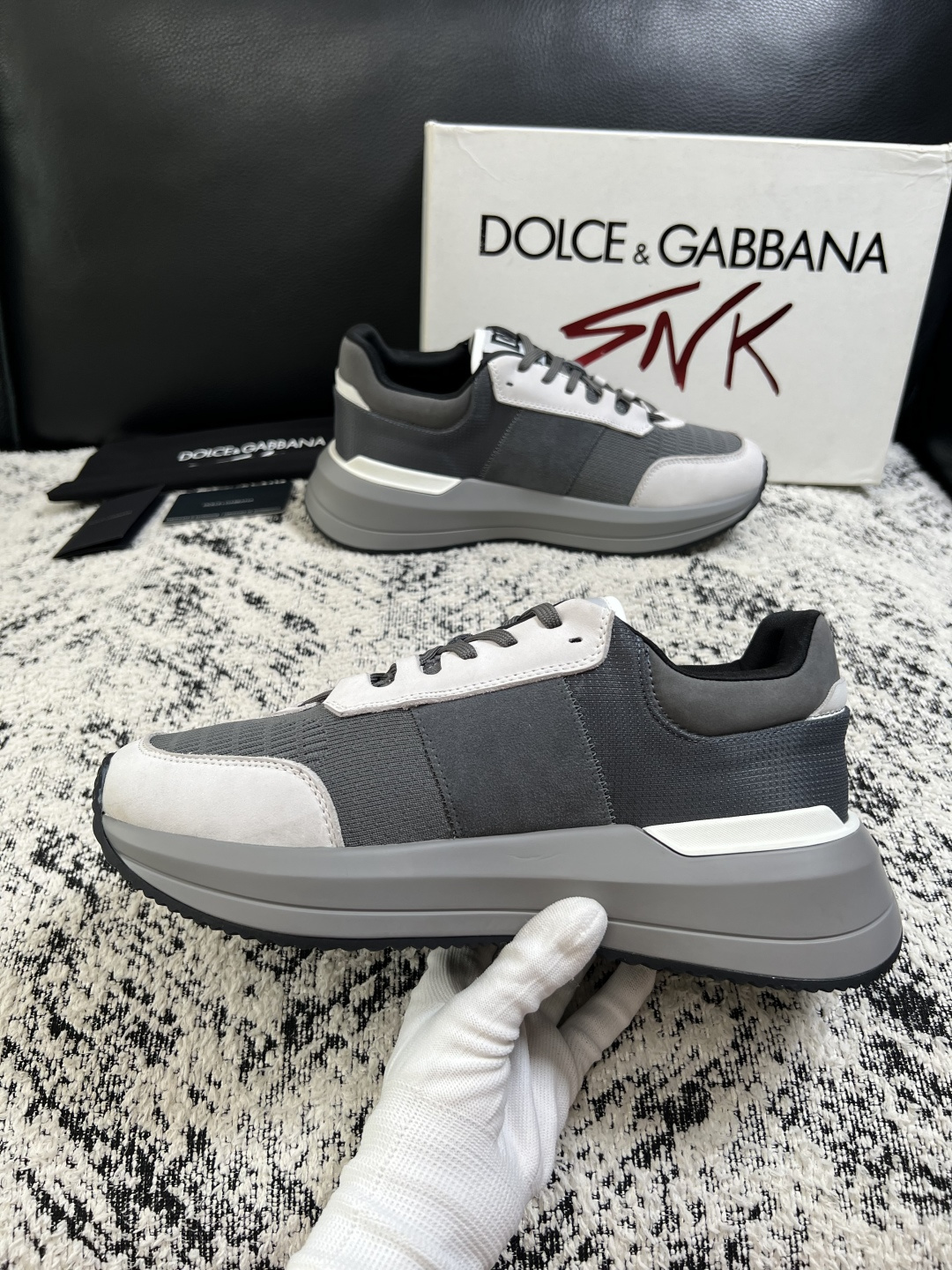 Dolce & Gabbana   高品质  顶级工艺品  杜嘉班纳 爆款专柜新品同步，鞋面意大利进口牛皮面料，高品质复