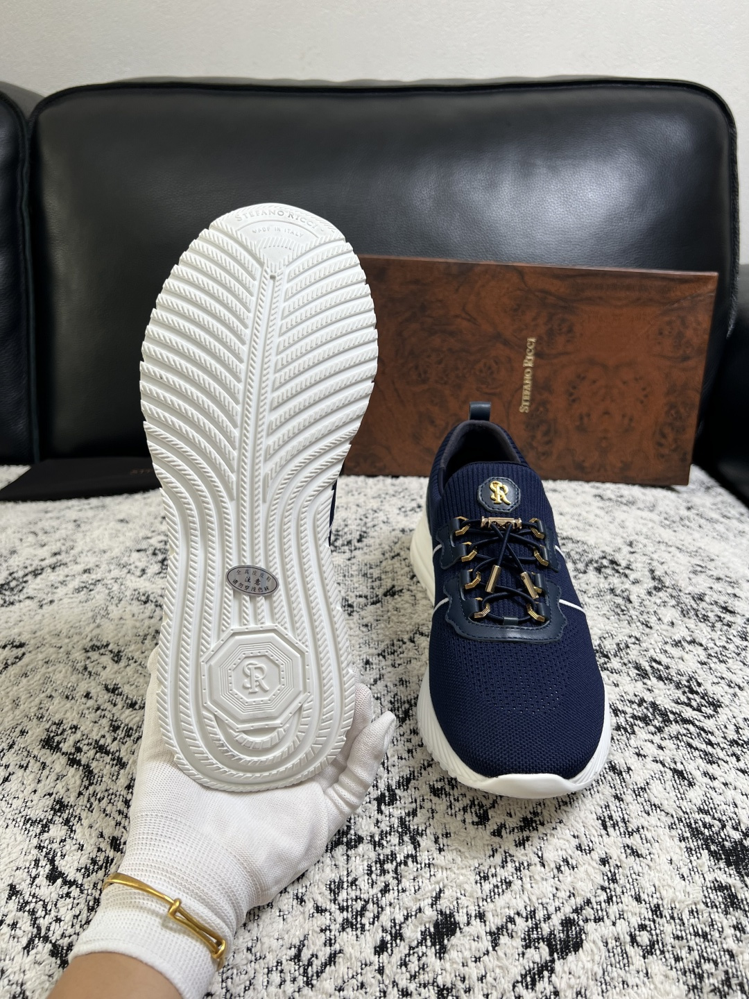 StefanoRicci  高品质  顶级代购   史蒂芬 劳尼治 皮鞋专柜新品同步，鞋面意大利进口牛皮面料，进口水染牛