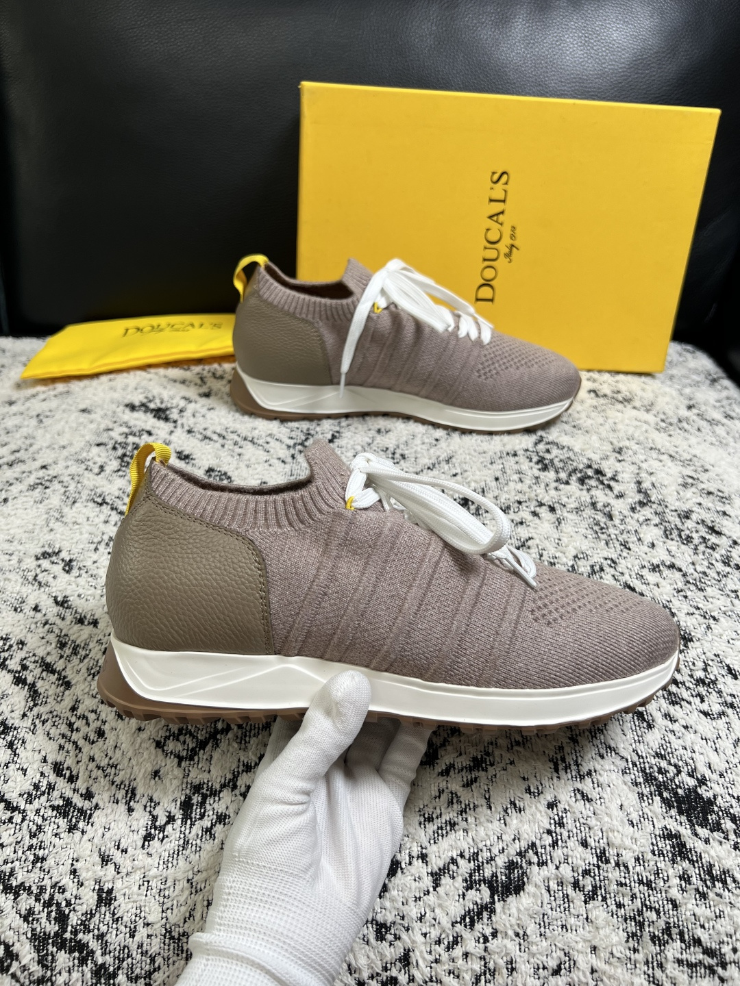 ⚠️只换码不退⚠️ DOUCALS 高品质 顶级工艺品 杜卡斯 运动板鞋专柜同步,意大利进口飞织鞋面,高品质拼 ⚠️只换码不退⚠️ DOUCALS 高品质 顶级工艺品 杜卡斯 运动板鞋专柜同步,意大利进口飞织鞋面,高品质拼