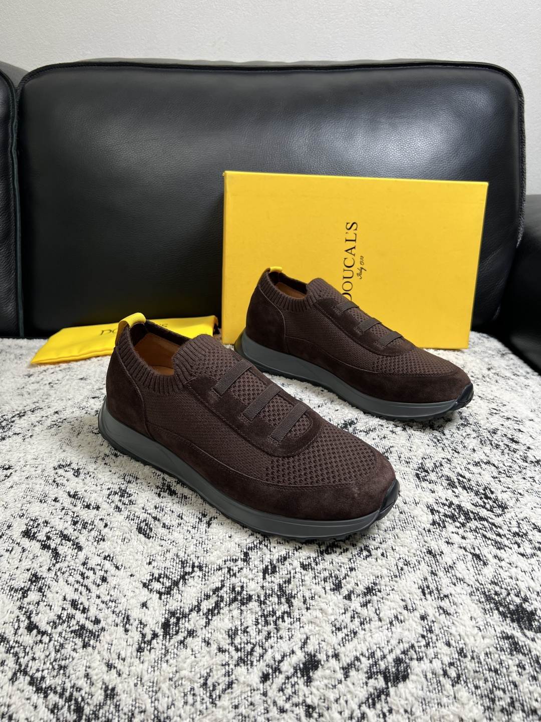 ⚠️只换码不退⚠️ DOUCALS 高品质 顶级工艺品 杜卡斯 运动板鞋专柜同步,意大利进口飞织鞋面,高品质拼 ⚠️只换码不退⚠️ DOUCALS 高品质 顶级工艺品 杜卡斯 运动板鞋专柜同步,意大利进口飞织鞋面,高品质拼
