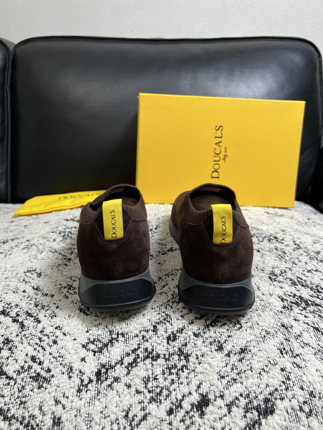 ⚠️只换码不退⚠️  DOUCALS  高品质  顶级工艺品  杜卡斯  运动板鞋专柜同步，意大利进口飞织鞋面，高品质拼