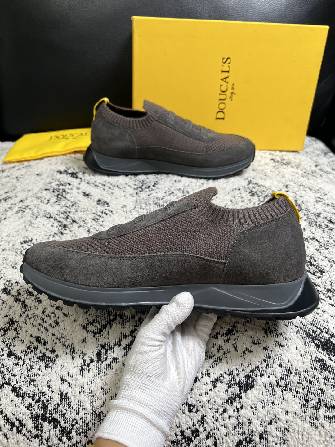 ⚠️只换码不退⚠️ DOUCALS 高品质 顶级工艺品 杜卡斯 运动板鞋专柜同步,意大利进口飞织鞋面,高品质拼 ⚠️只换码不退⚠️ DOUCALS 高品质 顶级工艺品 杜卡斯 运动板鞋专柜同步,意大利进口飞织鞋面,高品质拼