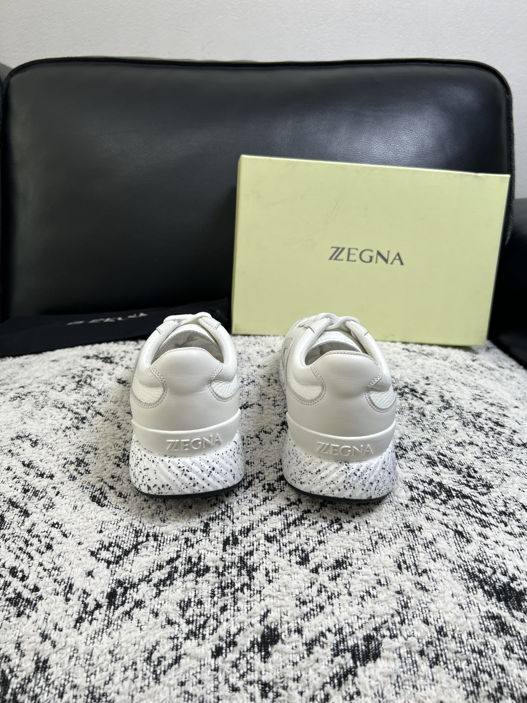 ⚠️只换码不退⚠️   Zegna  高品质  顶级工艺品  杰尼亚  专柜新款原厂配置，意大利进口牛皮面料，进口牛里垫