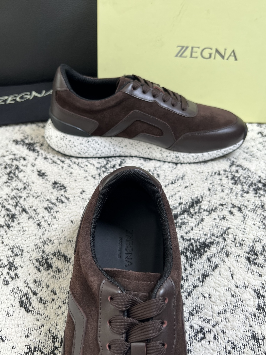 ⚠️只换码不退⚠️   Zegna  高品质  顶级工艺品  杰尼亚  专柜新款原厂配置，意大利进口牛皮面料，进口牛里垫
