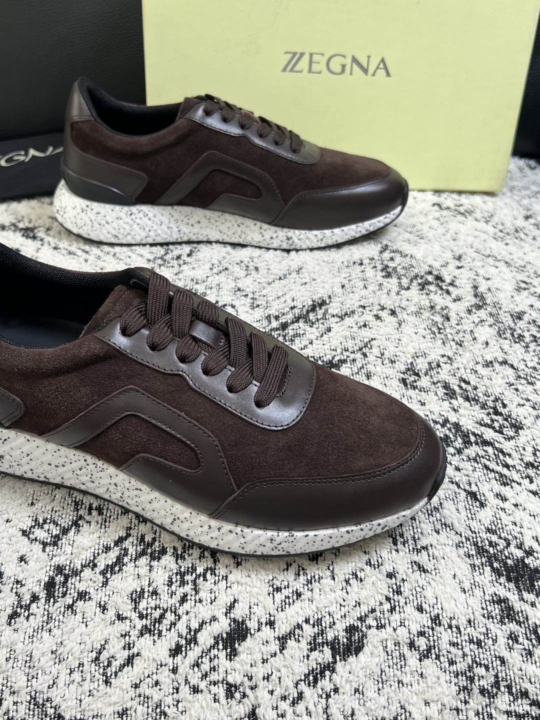 ⚠️只换码不退⚠️   Zegna  高品质  顶级工艺品  杰尼亚  专柜新款原厂配置，意大利进口牛皮面料，进口牛里垫