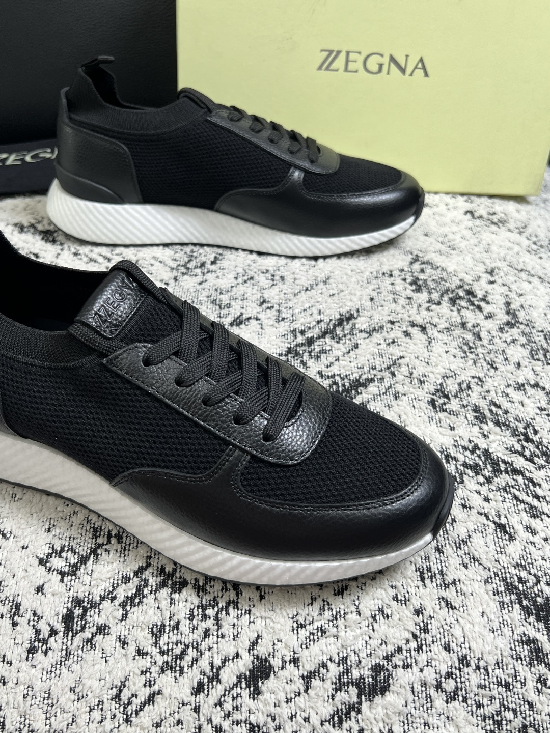 ⚠️只换码不退⚠️   Zegna  高品质  顶级工艺品  杰尼亚  专柜新款原厂配置，意大利进口牛皮面料，进口牛里垫