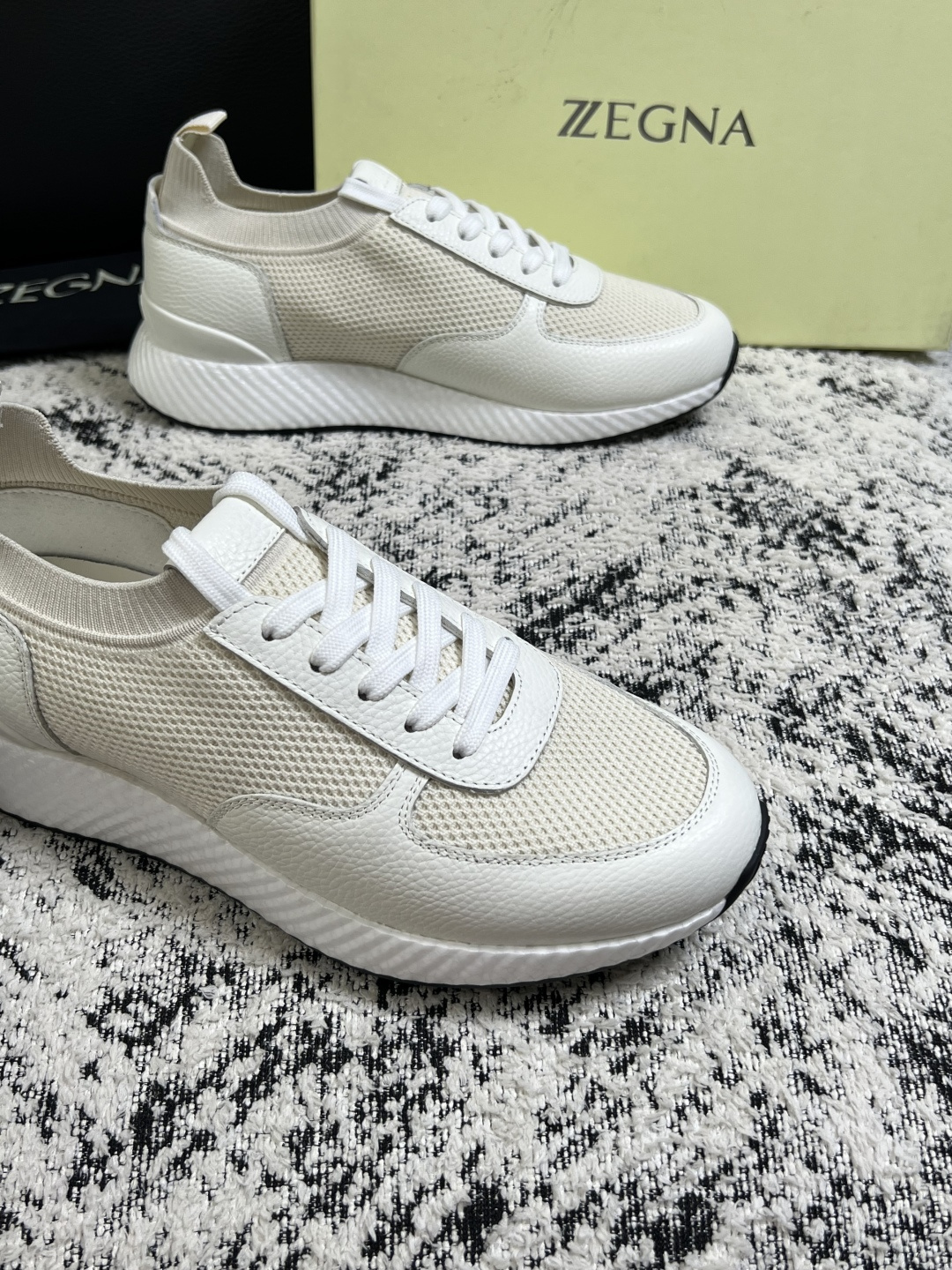 ⚠️只换码不退⚠️   Zegna  高品质  顶级工艺品  杰尼亚  专柜新款原厂配置，意大利进口牛皮面料，进口牛里垫