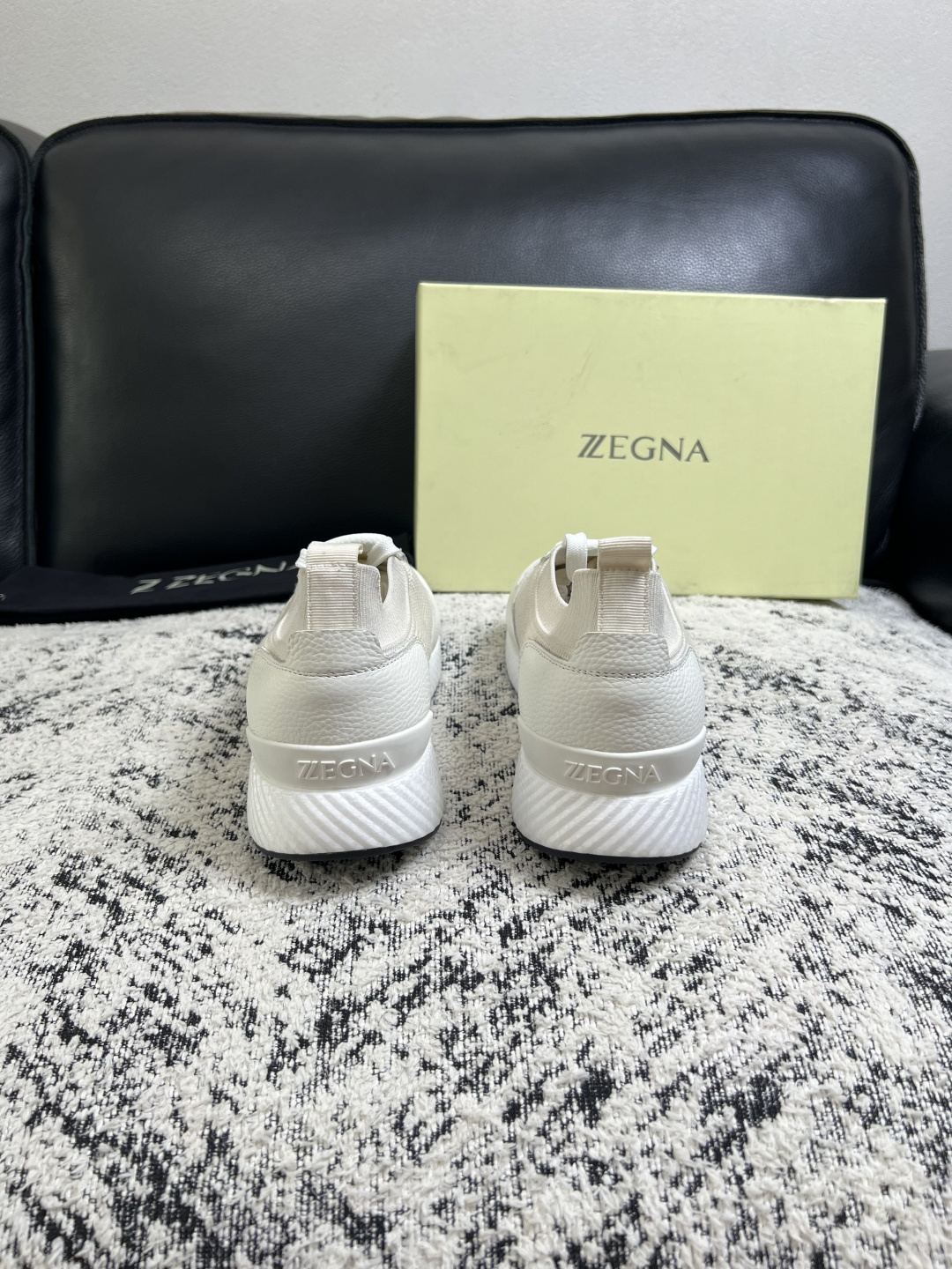 ⚠️只换码不退⚠️   Zegna  高品质  顶级工艺品  杰尼亚  专柜新款原厂配置，意大利进口牛皮面料，进口牛里垫