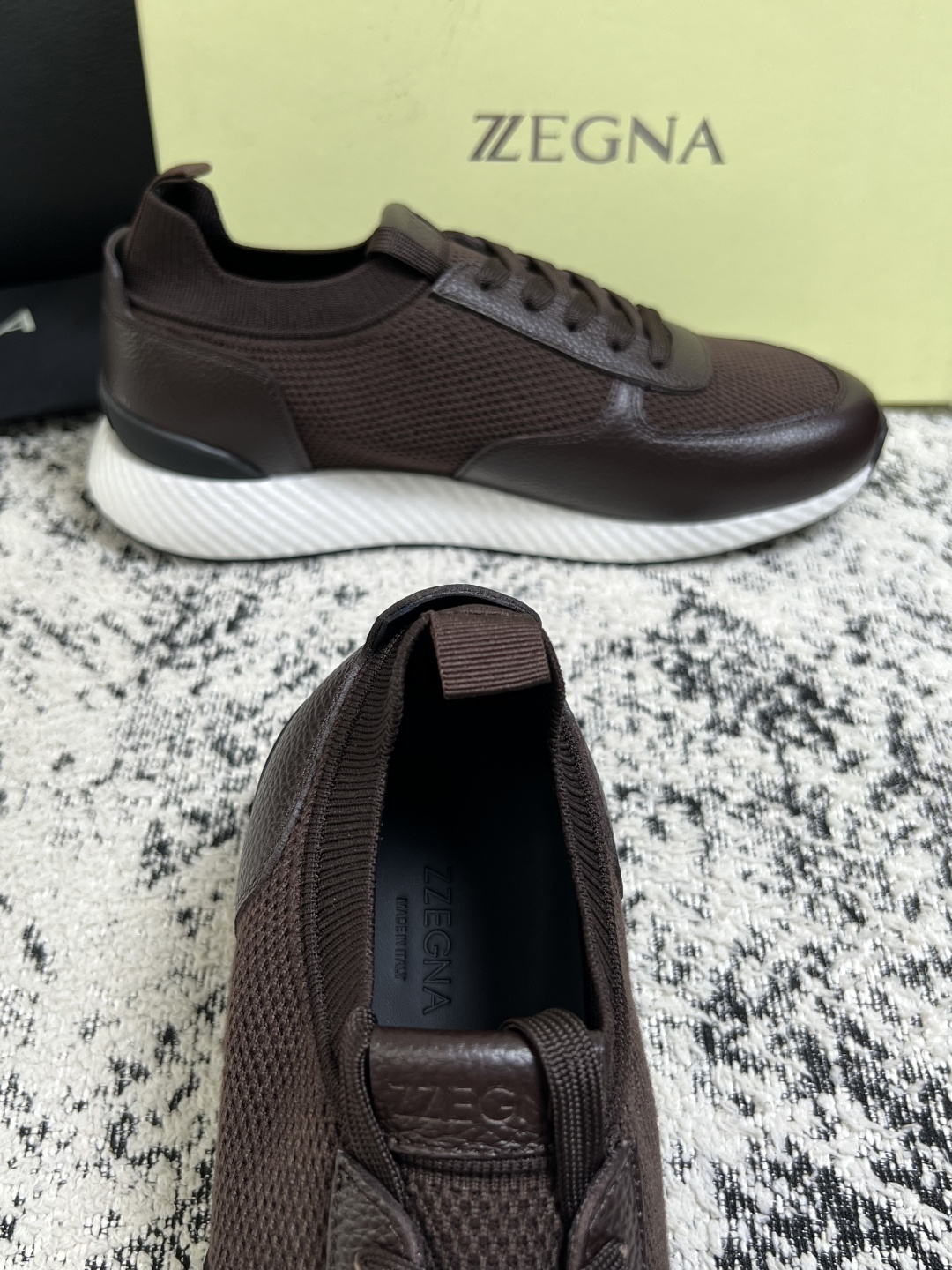 ⚠️只换码不退⚠️   Zegna  高品质  顶级工艺品  杰尼亚  专柜新款原厂配置，意大利进口牛皮面料，进口牛里垫