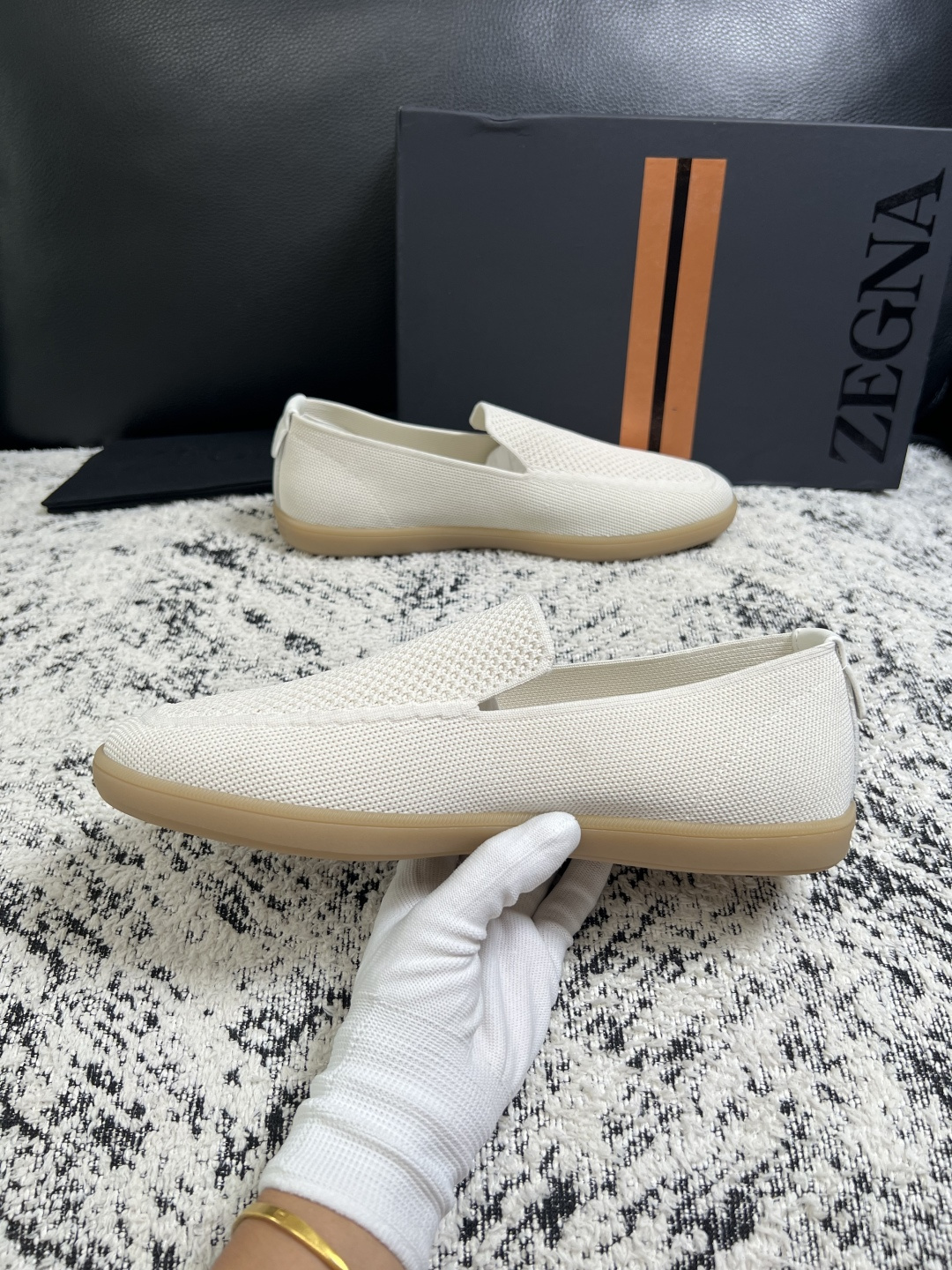 ⚠️只换码不退⚠️   Zegna  高品质  顶级工艺品  杰尼亚  专柜新款原厂配置，意大利进口牛皮面料，进口牛里垫
