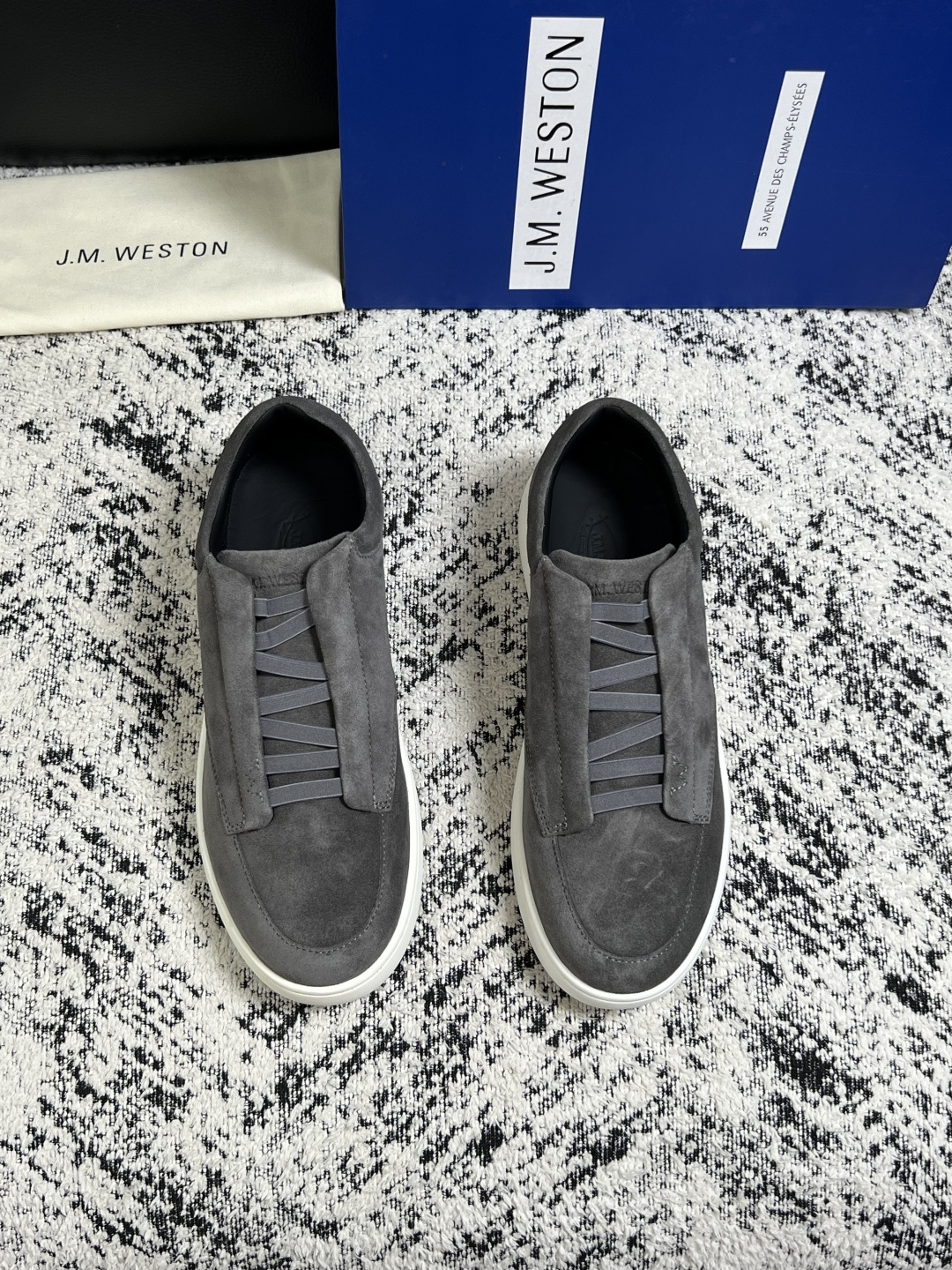 ⚠️只换码不退⚠️   J.M.WESTON  高品质  顶级工艺品  专柜新品同步，鞋面意大利进口牛皮拼布面料，进口水