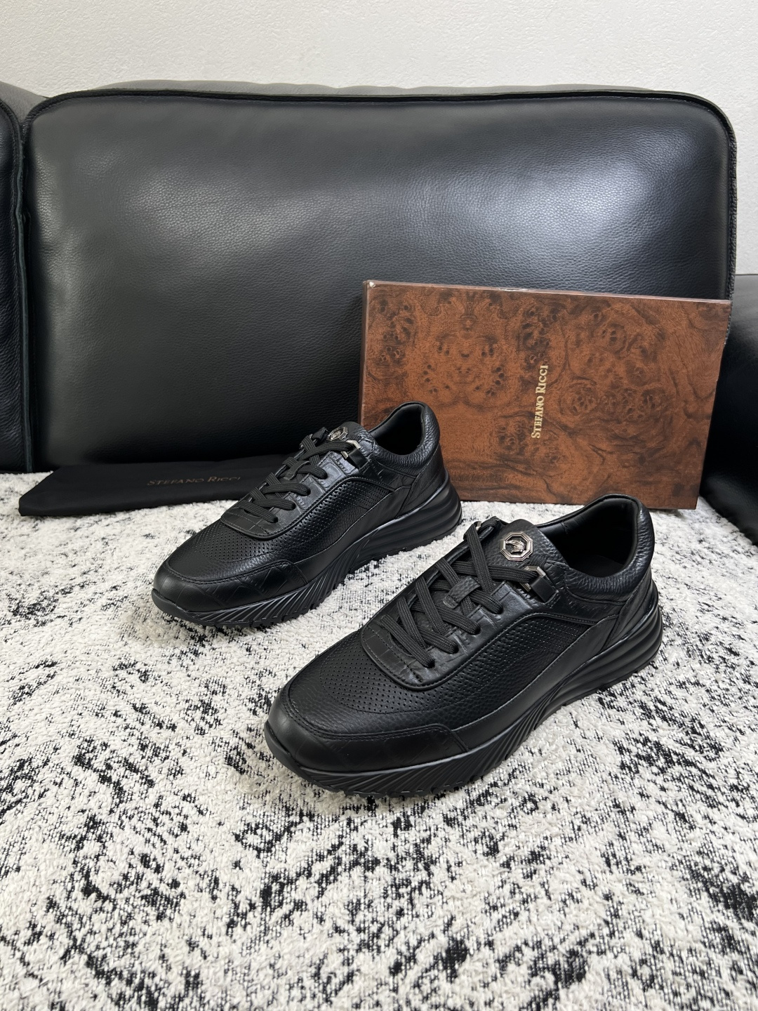 ⚠️只换码不退⚠️  StefanoRicci  高品质  顶级工艺品   史蒂芬 劳尼治 专柜新品同步，鞋面意大利进口