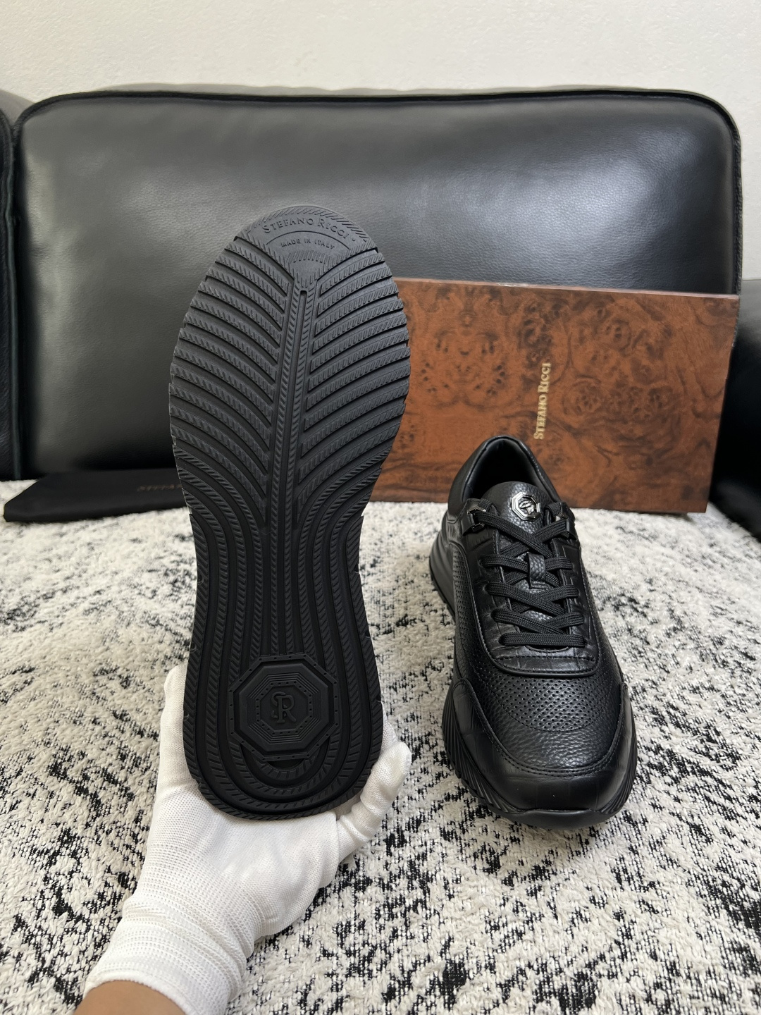 ⚠️只换码不退⚠️  StefanoRicci  高品质  顶级工艺品   史蒂芬 劳尼治 专柜新品同步，鞋面意大利进口