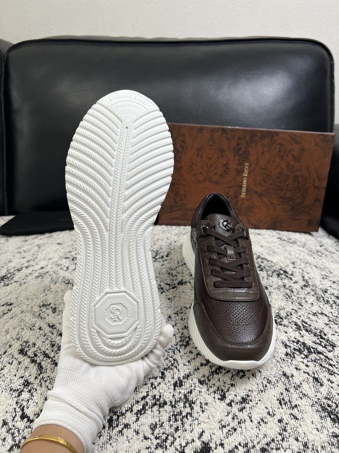 ⚠️只换码不退⚠️  StefanoRicci  高品质  顶级工艺品   史蒂芬 劳尼治 专柜新品同步，鞋面意大利进口