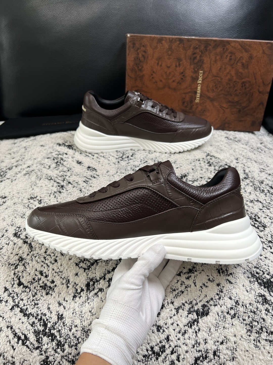 ⚠️只换码不退⚠️  StefanoRicci  高品质  顶级工艺品   史蒂芬 劳尼治 专柜新品同步，鞋面意大利进口