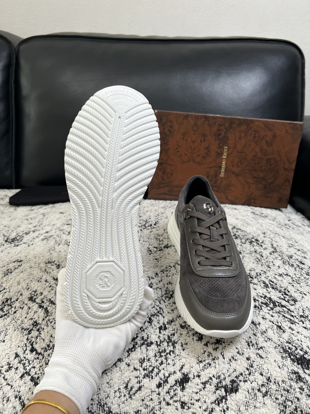 ⚠️只换码不退⚠️  StefanoRicci  高品质  顶级工艺品   史蒂芬 劳尼治 专柜新品同步，鞋面意大利进口