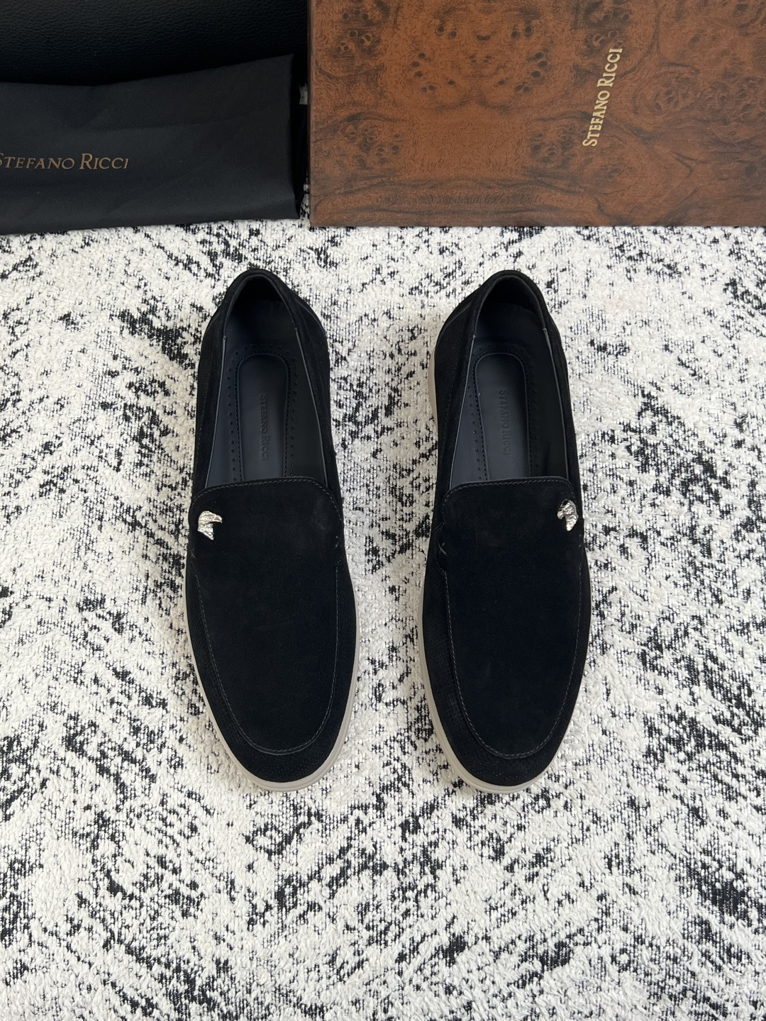 ⚠️只换码不退⚠️  StefanoRicci  高品质  顶级工艺品   史蒂芬 劳尼治 专柜新品同步，鞋面意大利进口