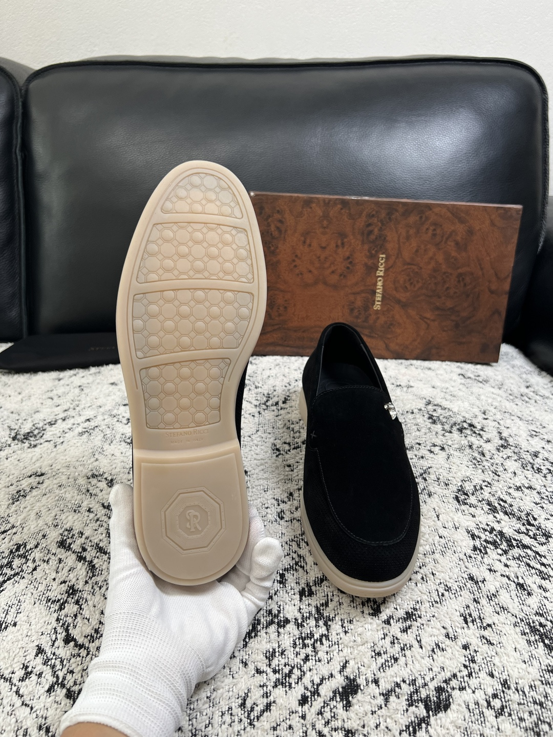 ⚠️只换码不退⚠️  StefanoRicci  高品质  顶级工艺品   史蒂芬 劳尼治 专柜新品同步，鞋面意大利进口