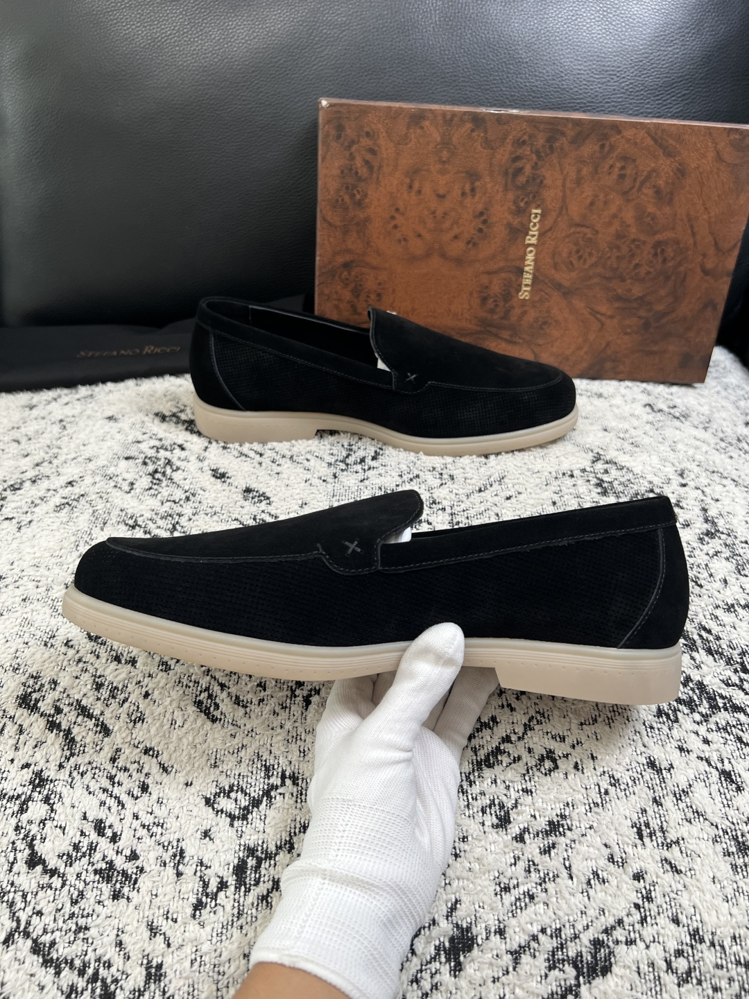 ⚠️只换码不退⚠️  StefanoRicci  高品质  顶级工艺品   史蒂芬 劳尼治 专柜新品同步，鞋面意大利进口