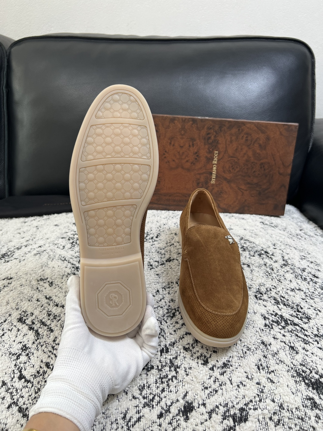 ⚠️只换码不退⚠️  StefanoRicci  高品质  顶级工艺品   史蒂芬 劳尼治 专柜新品同步，鞋面意大利进口