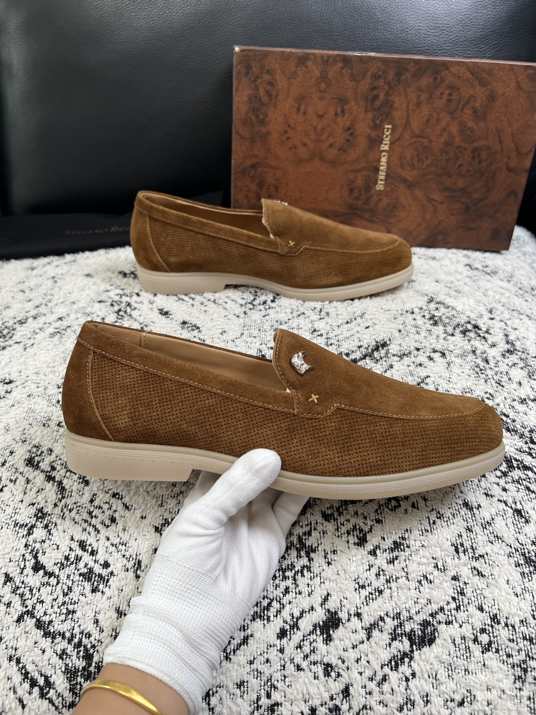 ⚠️只换码不退⚠️  StefanoRicci  高品质  顶级工艺品   史蒂芬 劳尼治 专柜新品同步，鞋面意大利进口