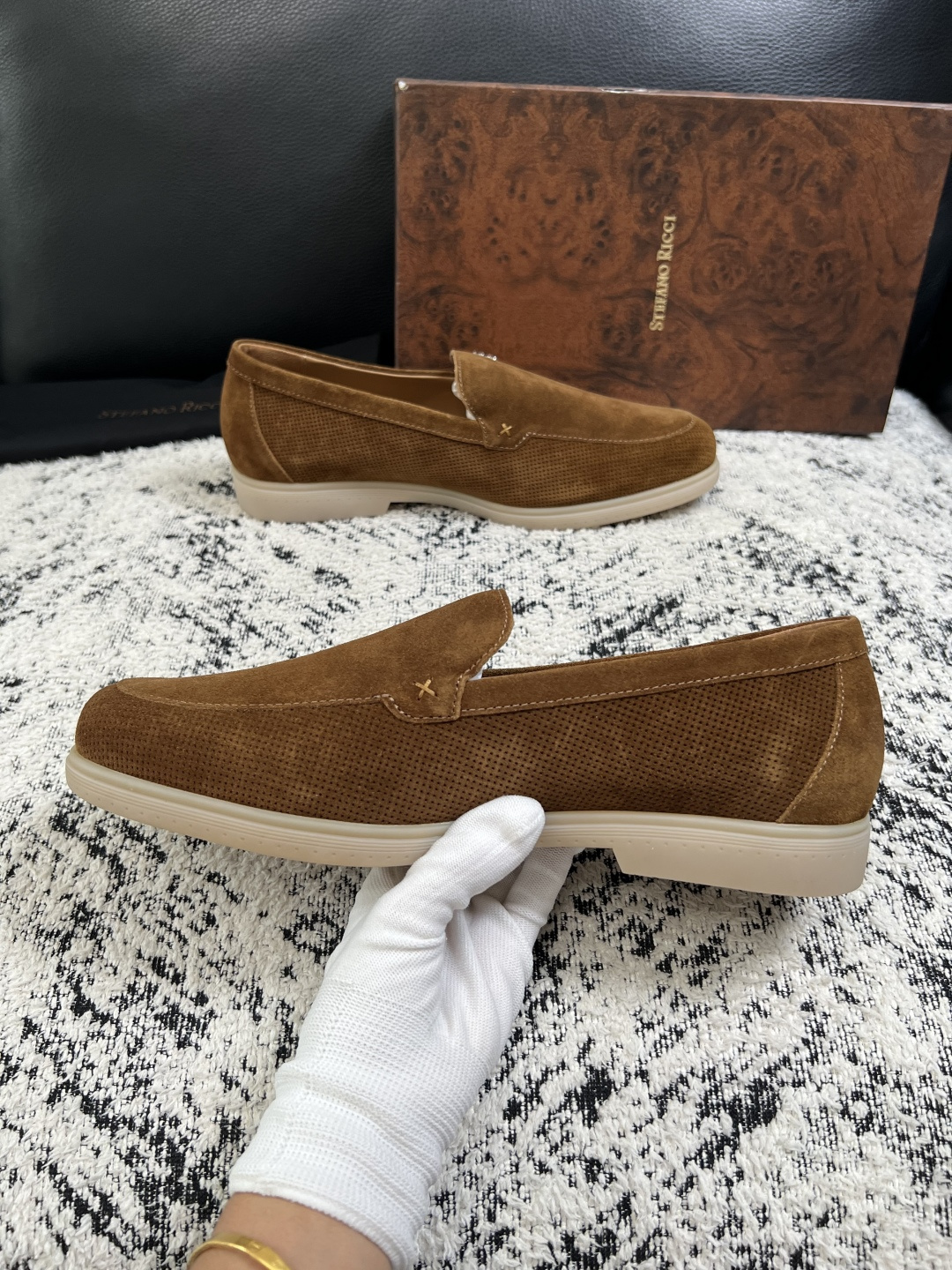 ⚠️只换码不退⚠️  StefanoRicci  高品质  顶级工艺品   史蒂芬 劳尼治 专柜新品同步，鞋面意大利进口