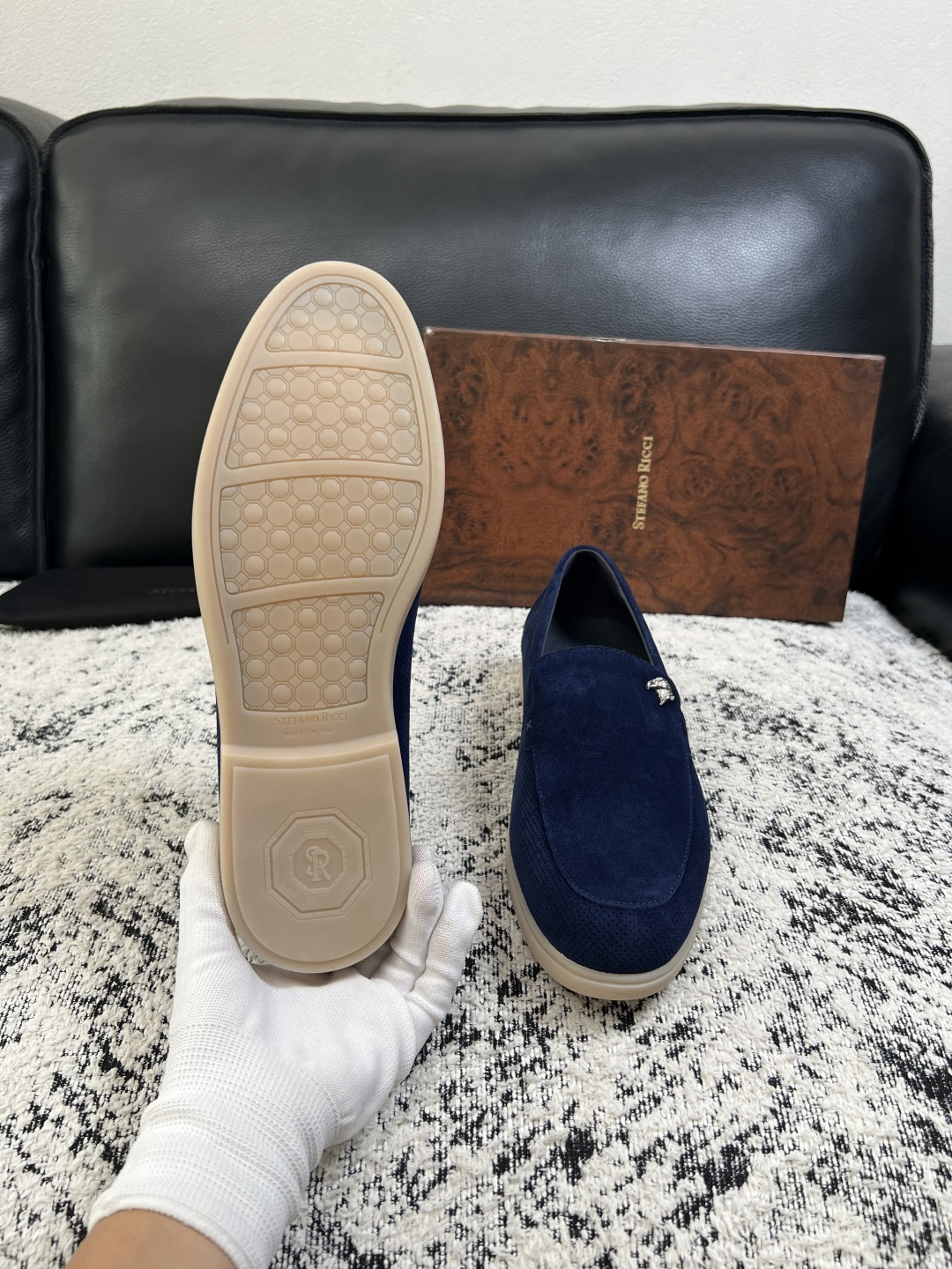 ⚠️只换码不退⚠️  StefanoRicci  高品质  顶级工艺品   史蒂芬 劳尼治 专柜新品同步，鞋面意大利进口