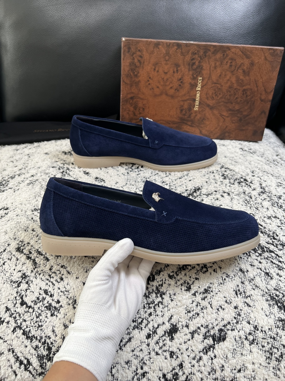 ⚠️只换码不退⚠️  StefanoRicci  高品质  顶级工艺品   史蒂芬 劳尼治 专柜新品同步，鞋面意大利进口