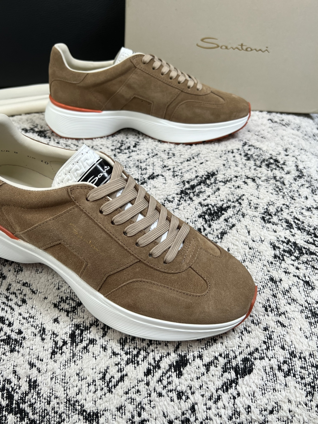 ⚠️只换码不退⚠️    Santoni  高品质    顶级工艺品  圣东尼  专柜新品同步，鞋面意大利进口牛皮拼布面