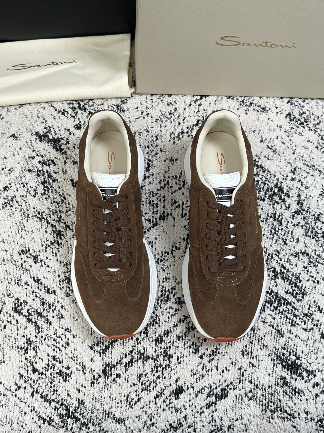 ⚠️只换码不退⚠️    Santoni  高品质    顶级工艺品  圣东尼  专柜新品同步，鞋面意大利进口牛皮拼布面