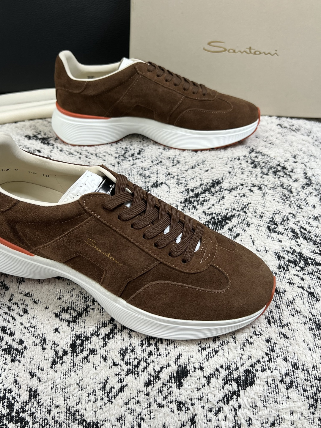 ⚠️只换码不退⚠️    Santoni  高品质    顶级工艺品  圣东尼  专柜新品同步，鞋面意大利进口牛皮拼布面