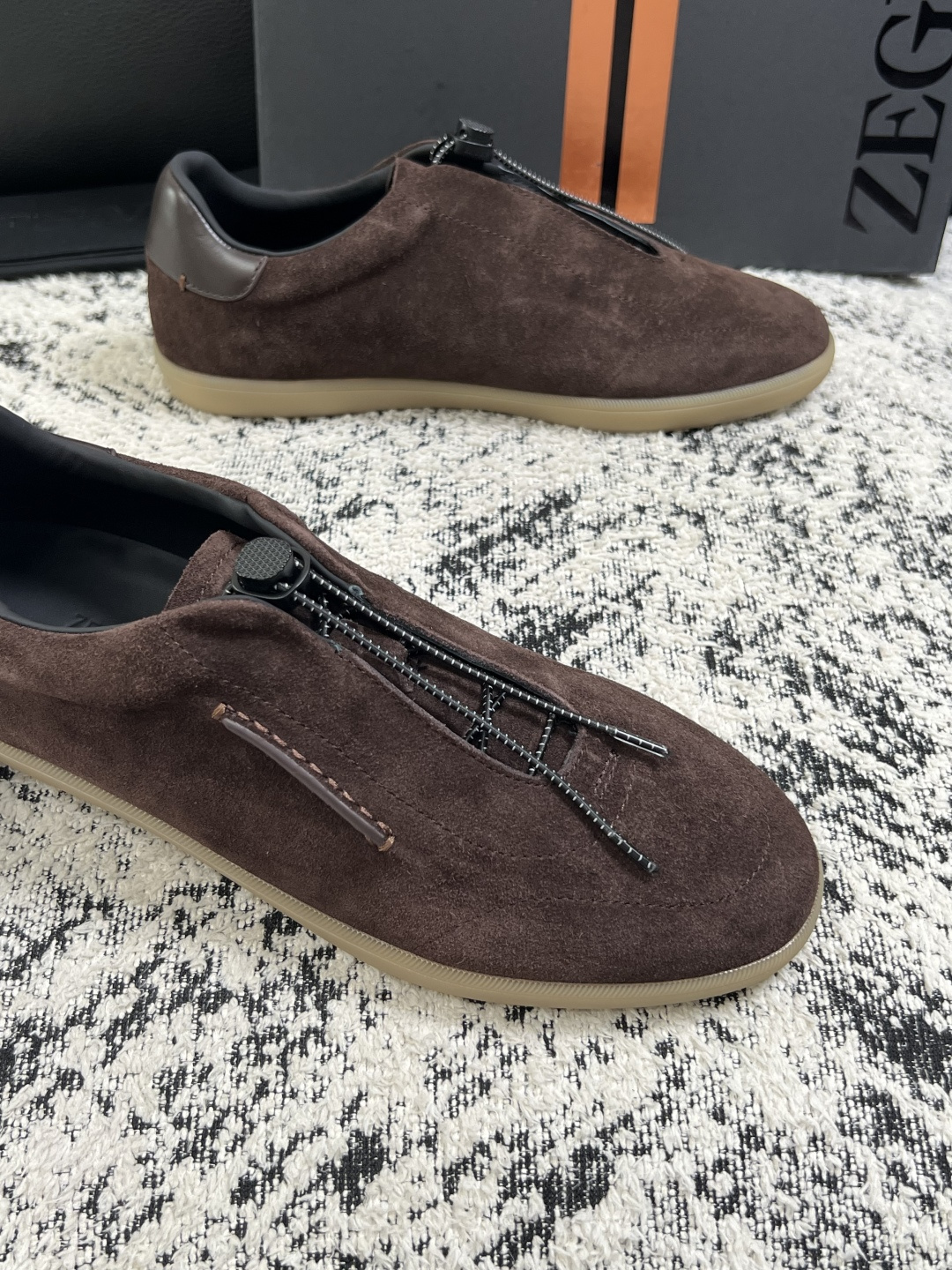⚠️只换码不退⚠️   Zegna  高品质  顶级工艺品  杰尼亚  专柜新款原厂配置，意大利进口牛皮面料，进口牛里垫
