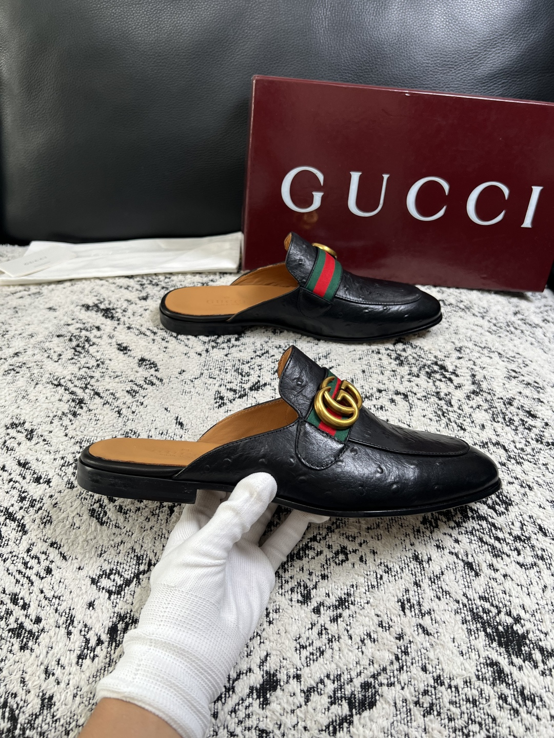 Gucci 高品质  顶级工艺品  古奇  皮鞋专柜新款原厂配置，意大利进口牛皮面料，进口牛皮内里垫，透气舒适，鞋底：原