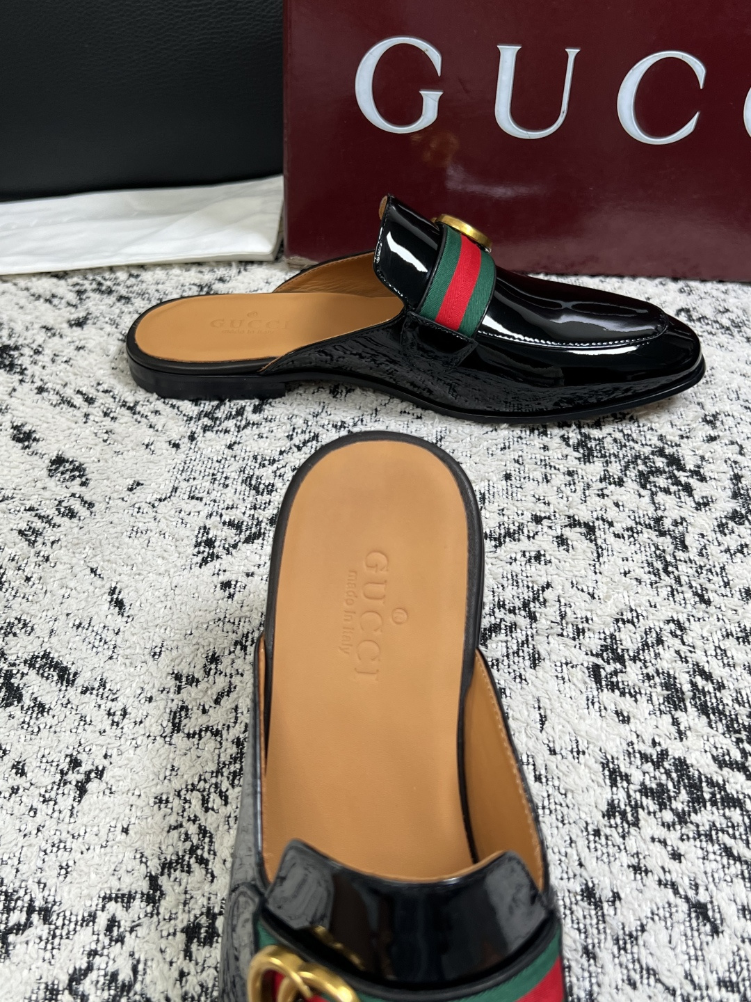 Gucci 高品质  顶级工艺品  古奇  皮鞋专柜新款原厂配置，意大利进口牛皮面料，进口牛皮内里垫，透气舒适，鞋底：原