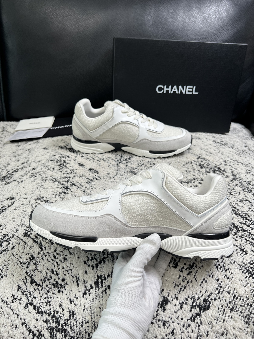 CHANEI  高品质  顶级工艺品  香奈儿  专柜新款原厂配置，意大利进口牛皮搭配印花布面料，进口牛皮内里垫，透气舒