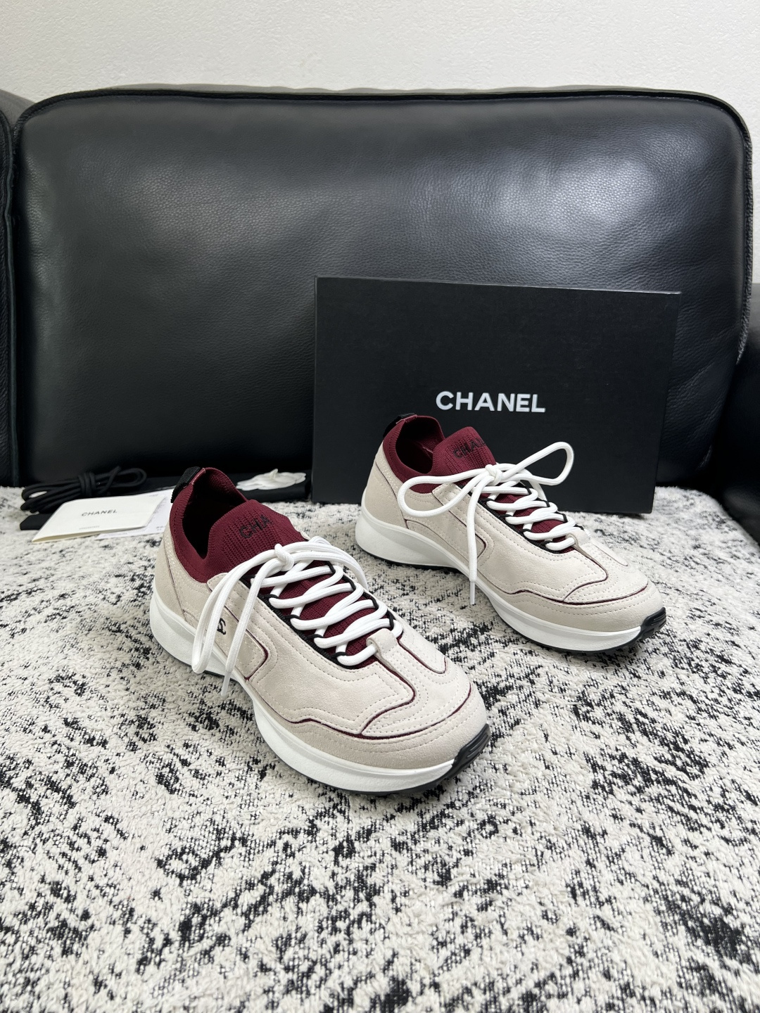 CHANEI  高品质  顶级工艺品  香奈儿  专柜新款原厂配置，意大利进口牛皮搭配印花布面料，进口牛皮内里垫，透气舒